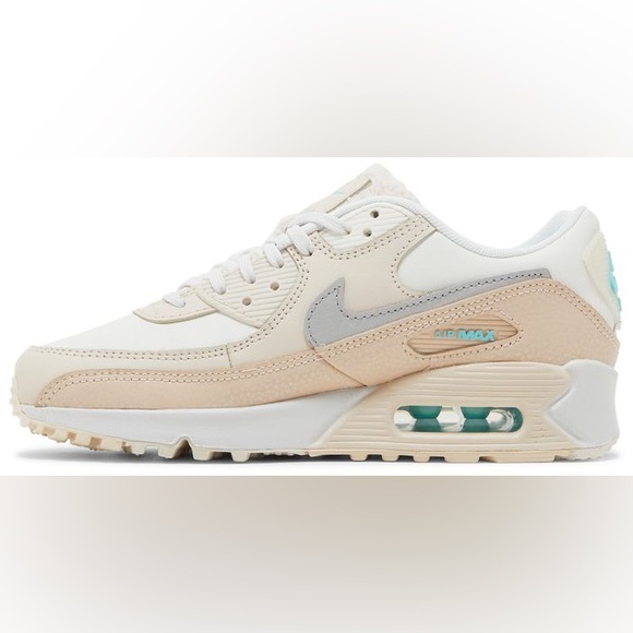 Nike Air Max 90 SE “Mama” Women's Cream and Tan Sneakers - Picture 2 of 8